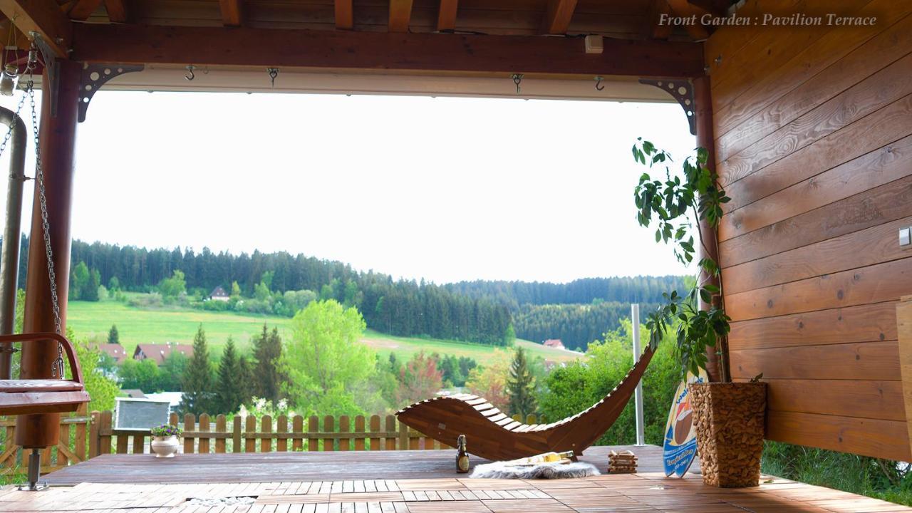 Entire House In Schwarzwald With Mountain View, Private Sauna, Gym, Garden And Terraces Unterkirnach エクステリア 写真